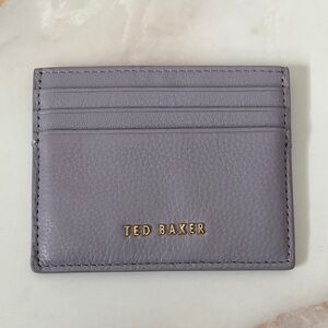 Ted Baker Lavender Purple Leather Card Holder Solen